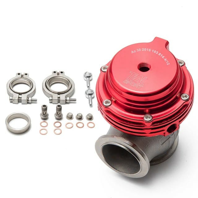 TiALSport MVR Wastegate 44mm (All Springs) w/V-Band Clamps - Black - U