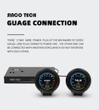 BJ 14955-SincoTech 2.1 Inch Multifunctional Racing Gauge DO912-S