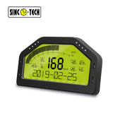 BJ 14538-DO908 Car Dash Race Display rally Gauge Sensor Kit Dashboard LCD Screen 9000RPM