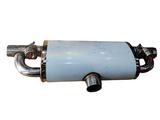 BJ 14588-Electric Valve Muffler Valve Silencer 1 inlet 2 outlet Electric Exhaust Cutout Valve