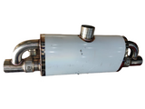 BJ 14588-Electric Valve Muffler Valve Silencer 1 inlet 2 outlet Electric Exhaust Cutout Valve