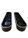 BJ 14674-BILLET LS VALVE COVERS KIT BLACK