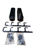 BJ 14674-BILLET LS VALVE COVERS KIT BLACK