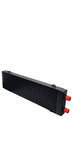 BJ 14867-BLACK UNIVERSAL 14 ROWS AN-10AN ENGINE TRANSMISSION RACING OIL COOLER