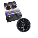 BJ 22074-D Racing DX-Series 60MM Peak RPM Gauge with Waterproof Sensor Connector