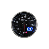 BJ 22073-D Racing DX-Series 60MM Peak Volt Gauge with Waterproof Sensor