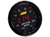 BJ 390011-AEM Electronics Black bezel X-Series Wideband UEGO AFR Sensor Controller Gauge 30-0300