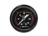 BJ 390069-Grams Fuel Pressure Gauge - 120psi Black Face