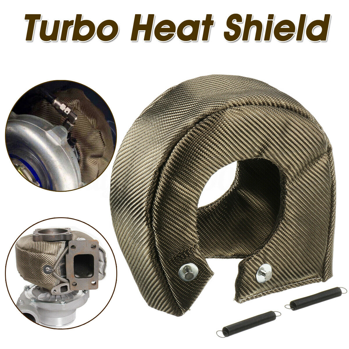 BJ 14146-T4 Titanium Turbo Blanket Heat Shield Barrier Turbine