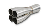 BJ 16278-Merge Collector (4 into 1) - 4 x 1- OUTLET:3'' INLET:1.88'' 304 STAINLESS