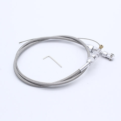 BJ 15916-Ls Engine 36" Stainless Steel Braided Throttle Gas Cable 4.8 5.3 5.7 6.0