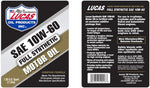 BJ 07232-Lucas Oil 10248 Synthetic 10W-60 Motor Oil