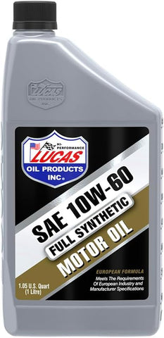 BJ 07232-Lucas Oil 10248 Synthetic 10W-60 Motor Oil