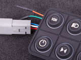 BJ 01388-MAXXECU-2009-CAN keypad (8 keys) multi color LED