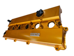 BJ 15945-SPEEDWORKS TOYOTA 2JZ-GE VVTI SINGLE PIECE BILLET VALVE COVER GOLD