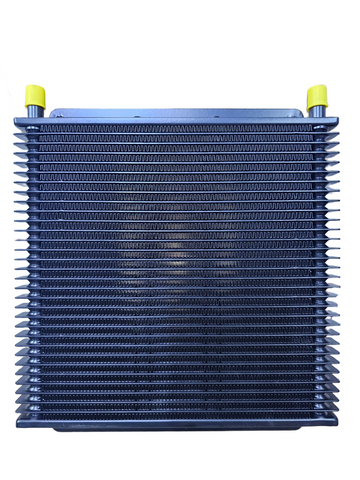 BJ 15957-PWR TRANSMISSION COOLER 32ROWS WITH AN6 FITTINGS
