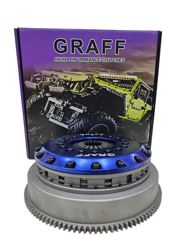 GRAFF RACING Twin Plate Clutch Kit For Mitsubishi EVO 4-9 4G63