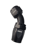 BJ 340080-BOOST 16AN 45 Degree Black Swivel Seal Hose End Fitting