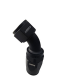 BJ 340080-BOOST 16AN 45 Degree Black Swivel Seal Hose End Fitting