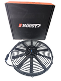 BJ 15826-BOOST FAN 16" High Performance Puller Fan with Curved Blades, 12V