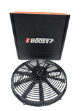 BJ 15825-BOOST FAN 16" Medium Profile Puller Fan with Straight Blades, 12V