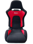 BJ 43025-BOOST SEAT Sport Seat E8 - Black/Red c/w U08 Universal Slider