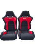 BJ 43025-BOOST SEAT Sport Seat E8 - Black/Red c/w U08 Universal Slider