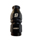 BJ 15643-BOOST AN4 4AN Straight PTFE Teflon Swivel Hose End Fitting Adapter Black