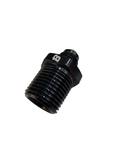 BJ 15693-BOOST Aluminium 1/2" NPT to 6AN Flare Male AN6 to 1/2 NPT Union Pipe Fitting Adapter Black