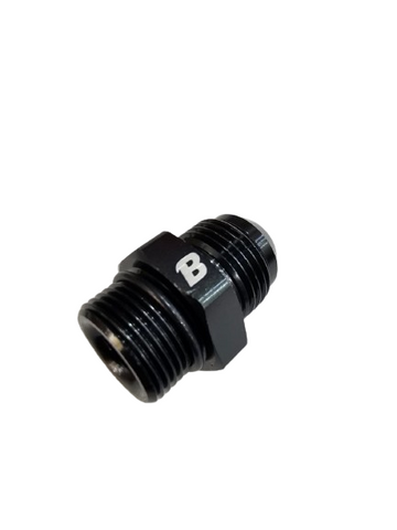 BJ 15744-BOOST 10AN Male to M22 x 1.5mm Male Metric Thread Fitting Adapter Flare Union Coupler Fuel Oil Line Hose End Fitting Adapter