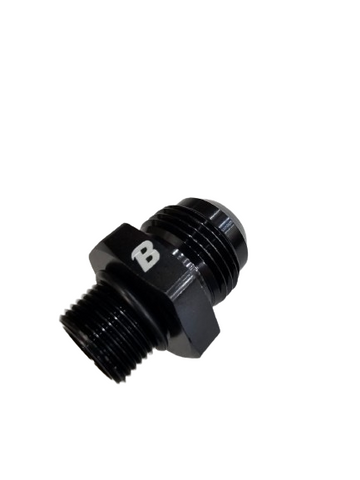 BJ 15750-BOOST 12AN AN-12 Male Flare To M20 x 1.5 Metric Straight Fitting Aluminum