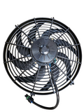 BJ 15824-BOOST FAN 14" High Performance Electric Cooling Fan; Curved Blade / Pull