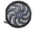 BJ 15824-BOOST FAN 14" High Performance Electric Cooling Fan; Curved Blade / Pull