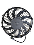 BJ 15821-BOOST FAN 13" Low Profile Puller Fan with Curve Blades, 12V