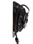 BJ 15813-BOOST FAN 6" Slim Electric Radiator 12 V 80W Cooling Fan Push or Pull Car Modified Accessory with Mounting Kit