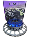 GRAFF 8.5" 215MM Quad Plates Race Clutch Kit For Toyota Landcruiser 1FZ-FE(4 Plate)