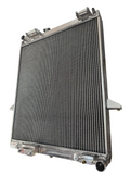 -BOOST NISSAN VTC TB48 PERFORMANCE ALUMINIUM RADIATOR for Mercedes Fan frame