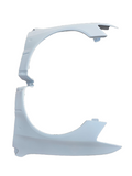 BJ 06063-Fiberglass Front Fender Set (Fits All Mitsubishi Lancer Evo Evolution 2003-2009)