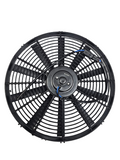 BJ 15825-BOOST FAN 16" Medium Profile Puller Fan with Straight Blades, 12V