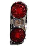 الخلفية الكريستال عدسة LED ضوء الذيل مصباح تعيين الأحمر نيسان R32 أفق
