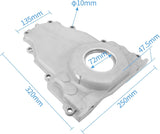 BJ 15792-Cast Aluminum LS Timing Cover for GM Gen III LS1 LS6