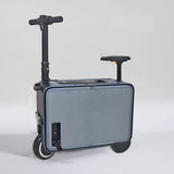 BJ 16232-Aluminum Electric Carry-On Luggage Scooter Freestyle Travel Case Electric Scooter Suit Case GRAY