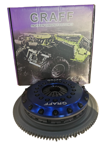 GRAFF Twin Plate Clutch Kit For Nissan R32/R33/R34 Skyline