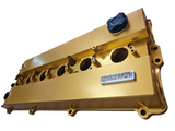 BJ 15943-SPEEDWORKS TOYOTA 2JZ-GTE NON-VVTI SINGLE PIECE BILLET VALVE COVER GOLD