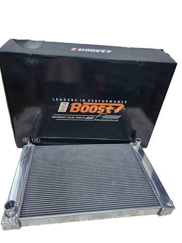 BJ 14694-BOOST Universal Ford Aluminium Radiator - Single Pass, 31" x 19" x 2.2"
