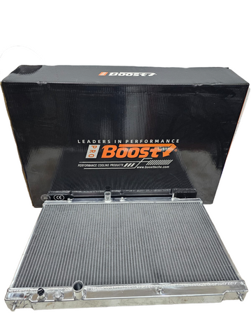 BJ 15985-BOOST Radiators HONDA 2-Row 42mm Race Spec Aluminium Radiator (Civic Type-R FL5 22+)