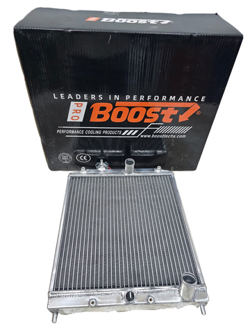 BJ 15987-BOOST Radiator Replacement for Honda Civic 1988-1991 CRX 1.5L 1.6L
