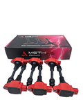 BJ 16197-METHA1 Ignition Coil Fits Nissan TB48 Y61, R35 GTR (VR38DETT)RED