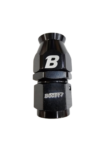 BJ 15645-BOOST AN8 8AN Straight PTFE Teflon Swivel Hose End Fitting Adapter Black