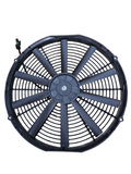 BJ 15825-BOOST FAN 16" Medium Profile Puller Fan with Straight Blades, 12V